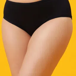 Clovia Womens Navy Blue Cotton Graphic Print Mid Waist Hipster Panty-image-74