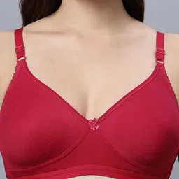 In Care Pure Cotton T-shirt Bra With Full Coverage All Day Comfort Non Padded Non-Wired image 5