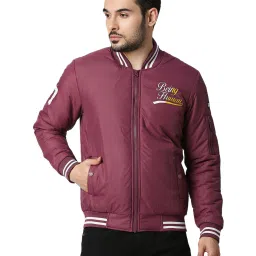 being human Zip Front Bomber Jacket image 1