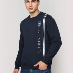 duke Typographic Print Regular Fit Sweatshirt image 1