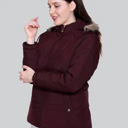 barstow Women Quilted Regular Fit Parka Jacket image 2