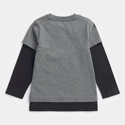 mothercare Boys Graphic Print Cotton T-Shirt image 2