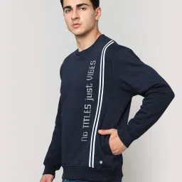 duke Typographic Print Regular Fit Sweatshirt image 2