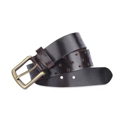 the clownfish Leather Belt with Tang-Buckle Closure image 3