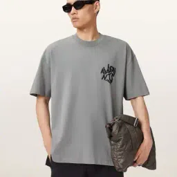 all saints Orlando Logo Print Regular Fit Crew-Neck T-Shirt image 3