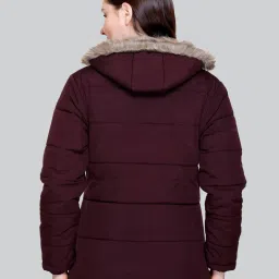 barstow Women Quilted Regular Fit Parka Jacket image 4