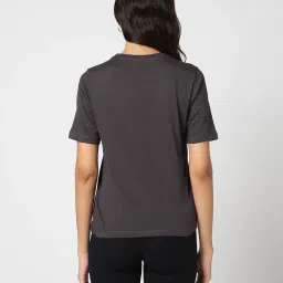 rio basic Women Regular Fit Crew-Neck T-Shirt image 4