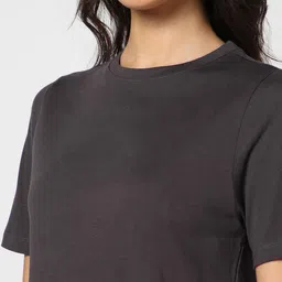 rio basic Women Regular Fit Crew-Neck T-Shirt image 5