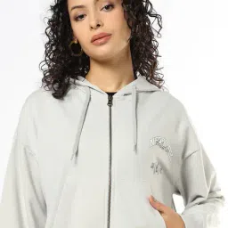 buda jeans co Buda women sweatshirts &, light grey, xs image 5