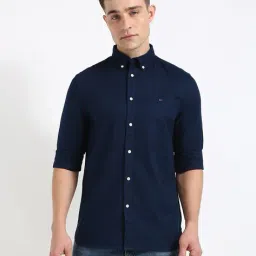 tommy hilfiger Men Slim Fit Cotton Shirt image 1