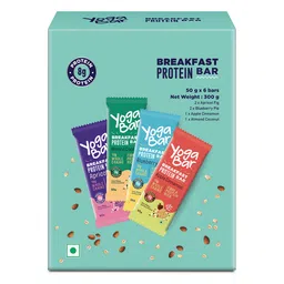 Yogabar Breakfast Protein Bar,  6 bar(s)  Variety Pack -picture-10