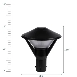 decorativeray Black Metal Gate Light image 4