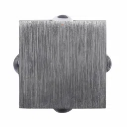 decorativeray Electa Metal Wall Flush Mount Light (Silver) image 4