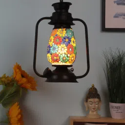 decorativeray Kiosk Black Iron Hanging Light image 1