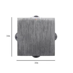 decorativeray Electa Metal Wall Flush Mount Light (Silver) image 5