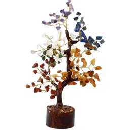 seetara Multicolour 7 Chakra Crystal Tree for Energy Balance, Positivity, and Spiritual Growth (200 Beads) image 5