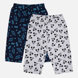 Bodycare Kids Pack Of 2 Mickey Mouse Printed Cotton Capris-picture-47