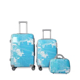 Polo Class Set Of 3 Hard-Sided Trolley Suitcases & Vanity Bag-picture-55