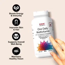 GNC Whey Protein (1 lbs) | Boosts Muscle | Creatine (100g) | Multivitamin (30) | Fish Oil (60) Combo image 4