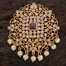 Kushal's Fashion Jewellery Women Gold-Toned Embellished Ponytail Holders-picture-31