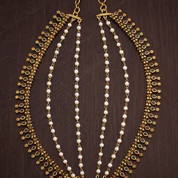 Kushal's Fashion Jewellery Gold Plated Artificial Beads Antique Matil-picture-46