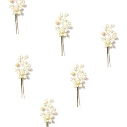 Hair Flare Set Of 6 Floral Embellished Hair Accessories-picture-7