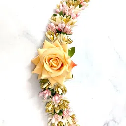 Hair Flare Women Artificial Floral Tiara-picture-15