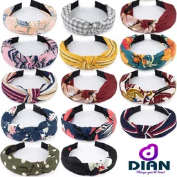 DIAN Women Pack Of 10 Multicoloured Headbands-image-58
