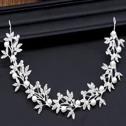 Proplady Girls Rhinestones Embellished Metal Tiara-picture-15