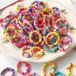 LYTIX Girls Set Of 30 Assorted Ponytail Holders-image-15