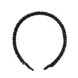 DressBerry Women Black Embellished Hairband-picture-35