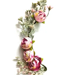 Hair Flare Floral Embellished Hairband-picture-36