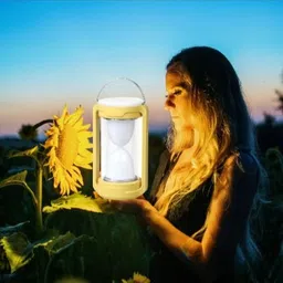 sacro Rechargeable (Emergency LED Lantern Light) for Camping & Ambiance DecorationE161 4.5 hrs Lantern Emergency Light image 3