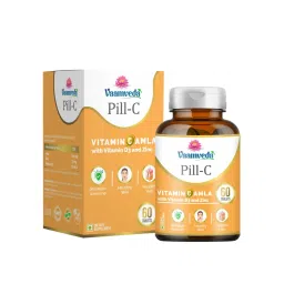 Vaamveda Vitamin C and Zinc Tablets for Immunity with Vitamin D3 Natural Amla Vitamin C Immunity Booster for Face Skin 500MG-image-31