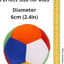 sre Plush Soft Ball for Babies | Cotton Early Learning Toy for Kids - 5 cm image 5