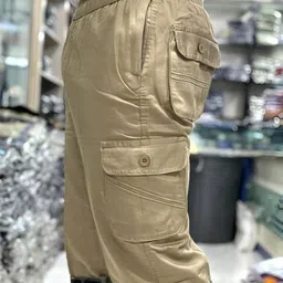 maanu Solid Men Three Fourths image 2