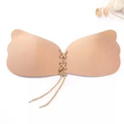 maitri enterprise Invisible Silicone Gel Self Adhesive Backless Reusable Stick on PushUp Bra M437 Nursing Breast Pad-picture-11