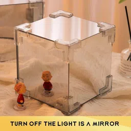 dykidrah DIY Tulip Cube Mirror Lamp, 30 Flowers Night Lamp image 3