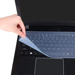 LUCKYY 15.6" Keyboard Protector Skin Keyboard Dust Cover Keyboard Skin for Laptop-5 Laptop Keyboard Skin image 2
