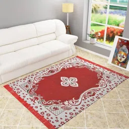 royal décor 121.92 cm X 182.88 Polyester Carpet image 2