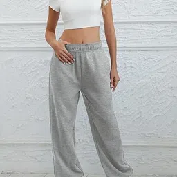 aurvy Women Solid Black Track Pants image 5