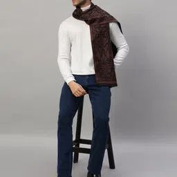 Ravaiyaa - Attitude Is Everything Floral Print Men Muffler image 4