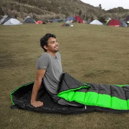 rhinokraft Bigoty Green Camping, Travelling, Light Weight Sleeping Bag image 5