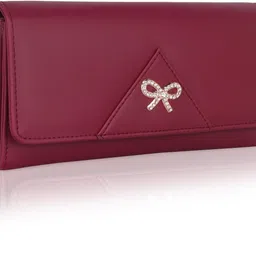 houseofcommon Casual Maroon Clutch-picture-21