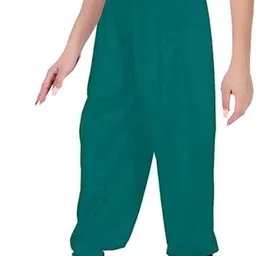 madegood Solid Cotton Lycra Blend Women Harem Pants-picture-29