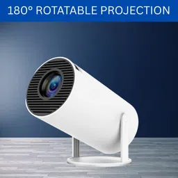 YAROH Protable Projector for Home 4K Support With Built-in Apps Netflix, YouTubeE450 (4500 lm / 1 Speaker / Wireless / Remote Controller) Portable Projector-picture-30