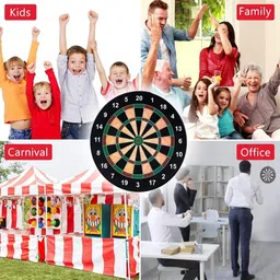 zahira Magnetic Dart Board Set 34 cm Dart Board image 2