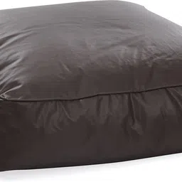 txor XXL Premium Leatherette Classic Square Floor Cushion Bean Bag Footstool With Bean Filling image 3