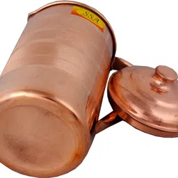 shivshakti arts 1.1 L Copper Water Jug image 2