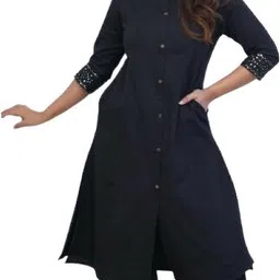 mindmore Women STITCHED KURTA PANT Embroidered Suit-picture-41